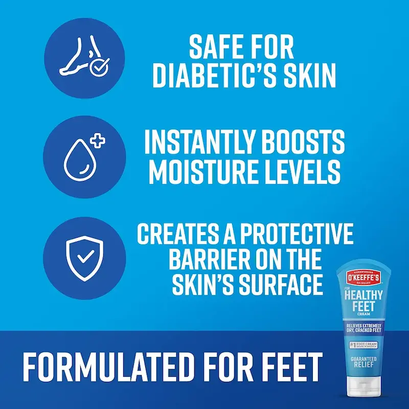 کرم ترمیم کننده قوی پا اوکیفس ۸۵ گرم | O'Keeffe's Healthy Feet