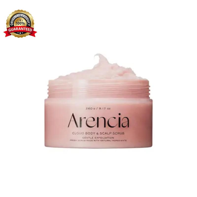 اسکراب بدن و پوست سر ابری اسطوخودوس و گلابی آرنسیا (Fresh cloud body & scalp scrub lavender & pear Arencia)