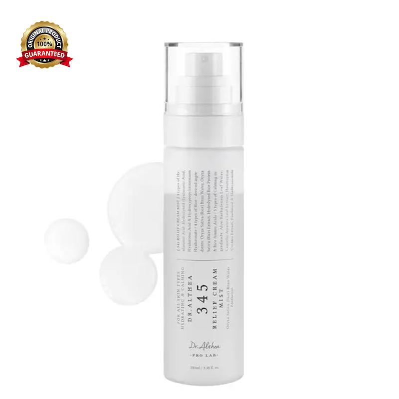 میست کرم آبرسان و تسکین دهنده 345 دکتر آلتیا Dr.Althea 345 Relief Cream Mist حجم 100 میل