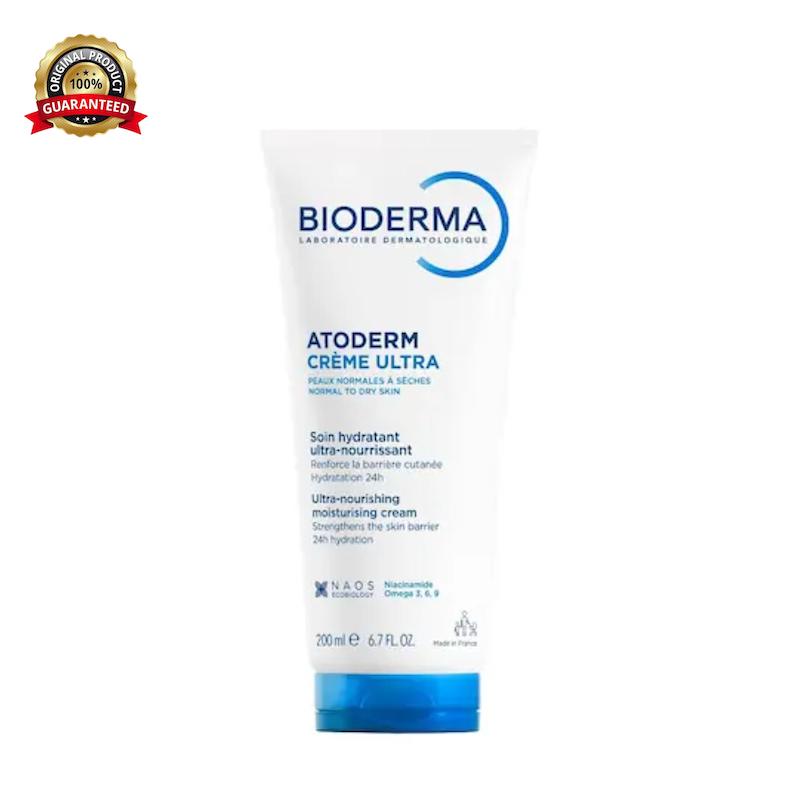 کرم مرطوب کننده و ترمیم کننده اتودرم اولترا بایودرما ۲۰۰ میل | Bioderma Atoderm Ultra Cream
