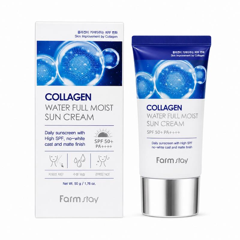 کرم ضدآفتاب جوان‌ساز و تقویت پوست کلاژن spf 50 فارم استی