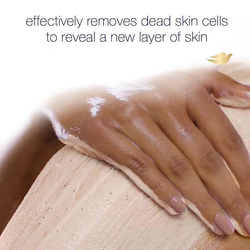 اسکراب بدن داو رایحه جو و کالاندولا Dove Exfoliating Body Polish Scrub for Silky Skin Oatmeal & Calendula Oil Body Scrub