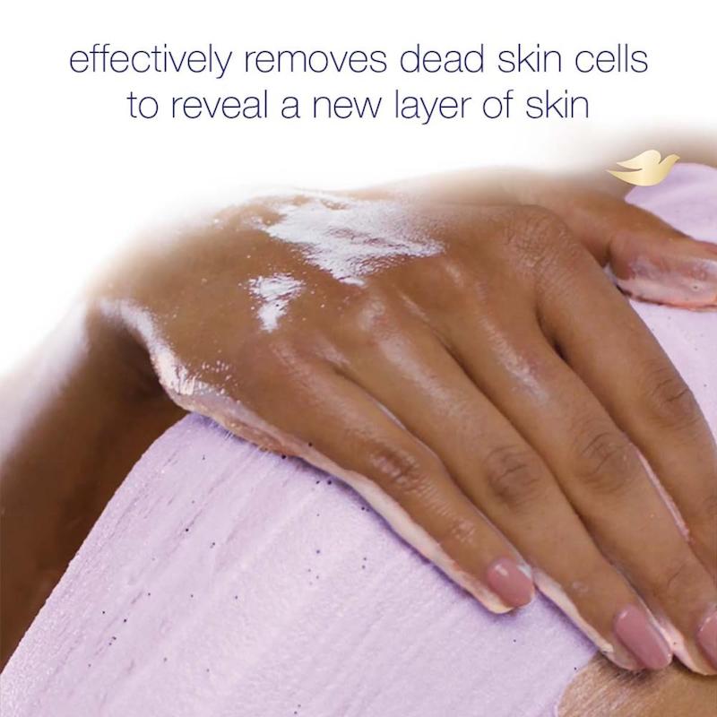 اسکراب بدن داو رایحه لوندر و نارگیل Dove Exfoliating Body Polish Body Scrub Crushed Lavender & Coconut Milk 