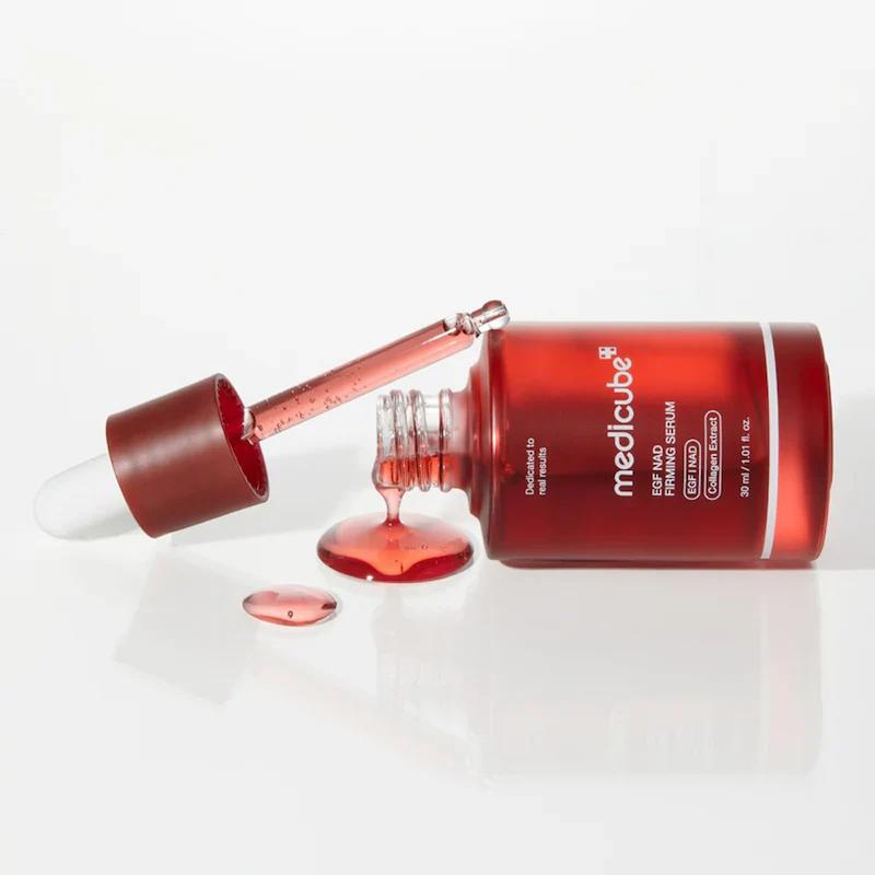 سرم جوانساز و سفت کننده مدی کیوب مدل EGF NAD حجم 30 میلی لیتر Medicube EGF NAD Firming Serum