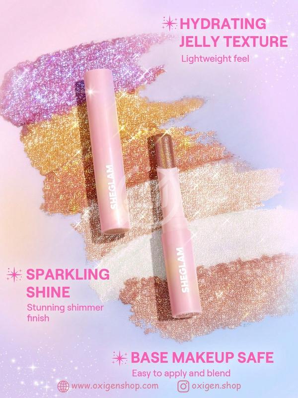 سایه چشم استیکی شیگلم مدل Crystal Jelly Glaze
