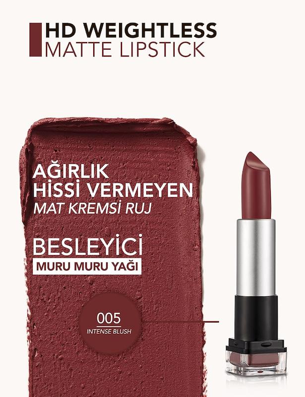 رژ لب جامد اچ‌دی مات فلورمار | Flormar HD Matte Lipstick