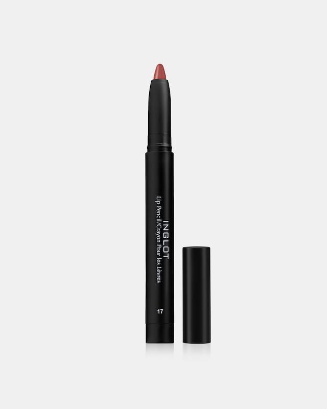 رژ لب مدادی مات اینگلوت AMC شماره 17 | Inglot AMC Lip Pencil