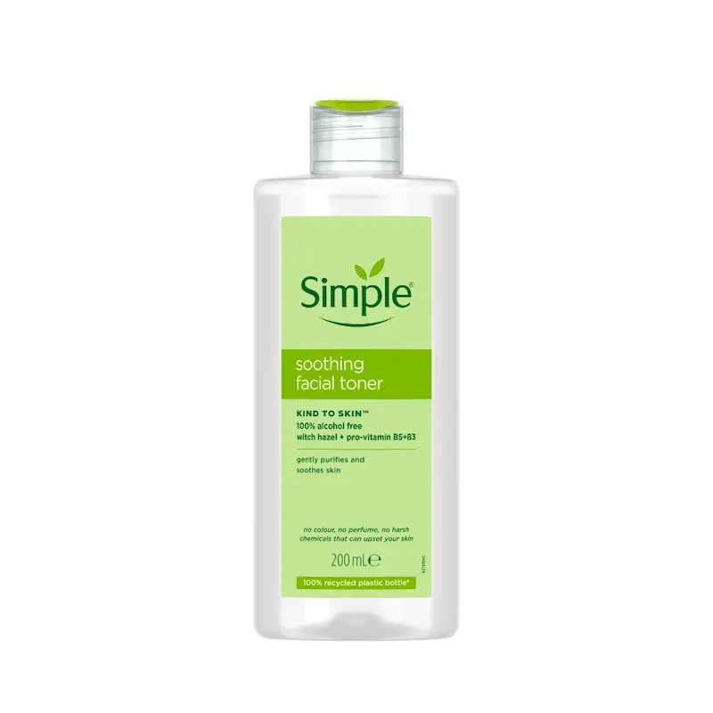 تونر صورت سیمپل مدل Soothing Facial Toner | تونر آرامش‌بخش پوست
