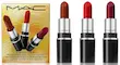 ست ۳ تکه رژ لب مینی MAC – Everyday Luxury Lustreglass Red