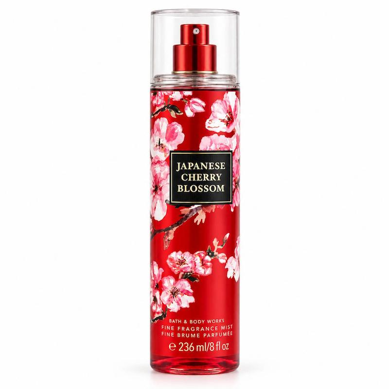 بادی میست بث اند بادی ورکس مدل Japanese Cherry Blossom | اسپری خوشبوکننده بدن زنانه شکوفه گیلاس ژاپنی