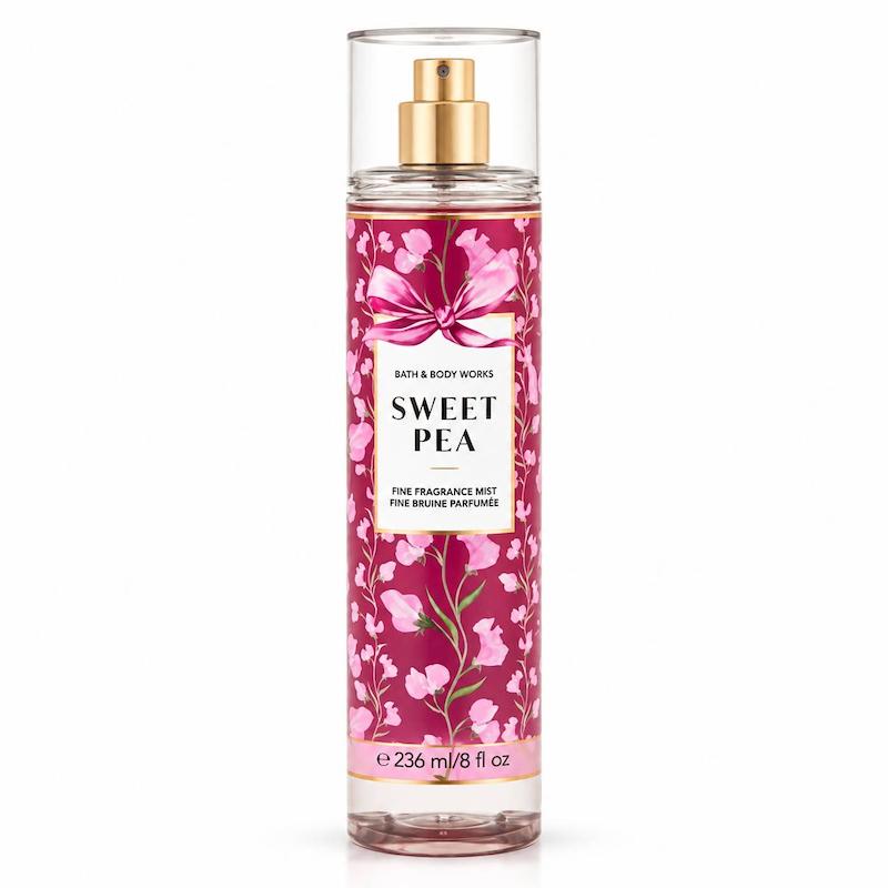 بادی میست زنانه بث اند بادی ورکز مدل Sweet Pea | اسپری خوشبوکننده بدن