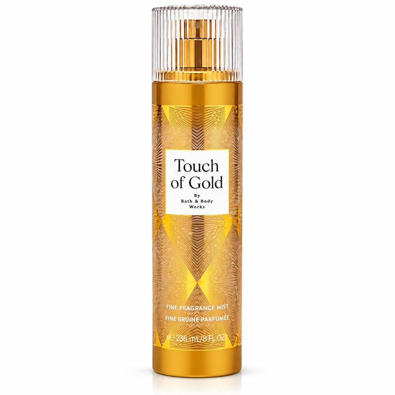 بادی میست بث اند بادی ورکس مدل Touch of Gold | اسپری خوشبوکننده بدن زنانه با رایحه گرم و مجلل Bath & Body Works Touch of Gold Fine Fragrance Mist