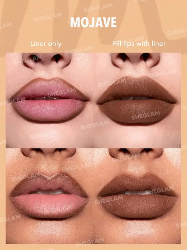 ست سه عددی خط لب شیگلم مدل Brown