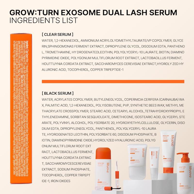 سرم تقویت مژه حجم دهنده و بلند کننده لیلیوئه lilyeve GROWTURN Eyelash Growth Serum