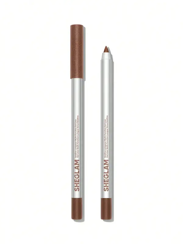 خط چشم ژلی قهوه ای متالیک شیگلم | SHEGLAM Boldline Longwear Gel Liner Metalic Brown