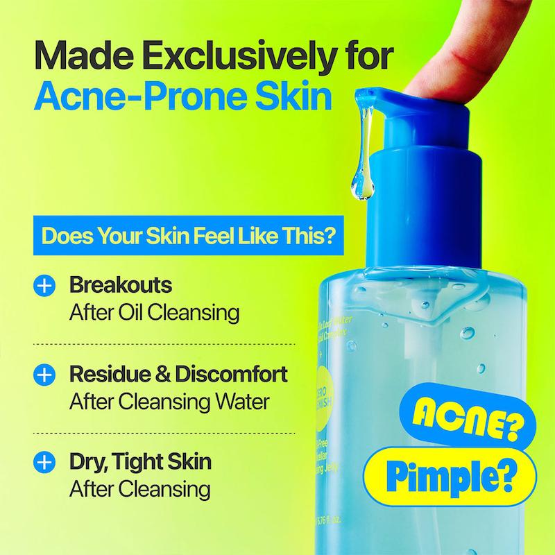 ژل میسلار بدون چربی نامبوزین (ضد جوش و پاک کننده عمقی )Numbuzin oil free Micellar ZERO BLEMISH