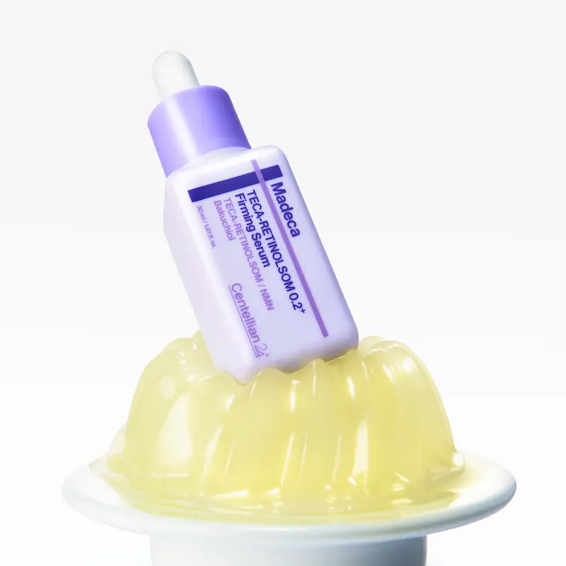سرم سفت‌کننده و ضدچروک سنتلا ۲.۰+ سنتلیان ۲۴ مدل Madeca TECA Retinol-Zome