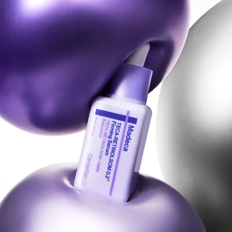 سرم سفت‌کننده و ضدچروک سنتلا ۲.۰+ سنتلیان ۲۴ مدل Madeca TECA Retinol-Zome