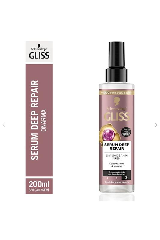 اسپری مو دو فاز گلیس Serum Deep Repair موهای آسیب دیده 200 میل