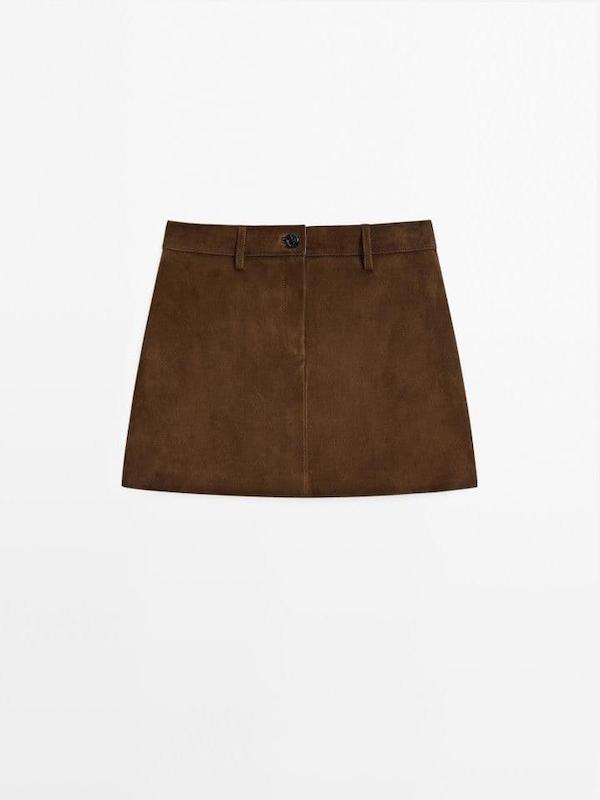 دامن جیر همراه کمربند