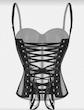 Black Wrap Bustier