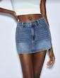 Denim Mini Skirt
