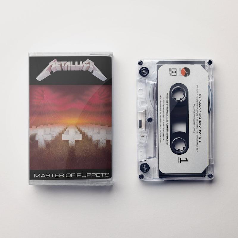 کاست آلبوم Master of Puppets از Metallica