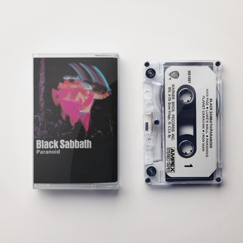 کاست آلبوم Paranoid از Black Sabbath