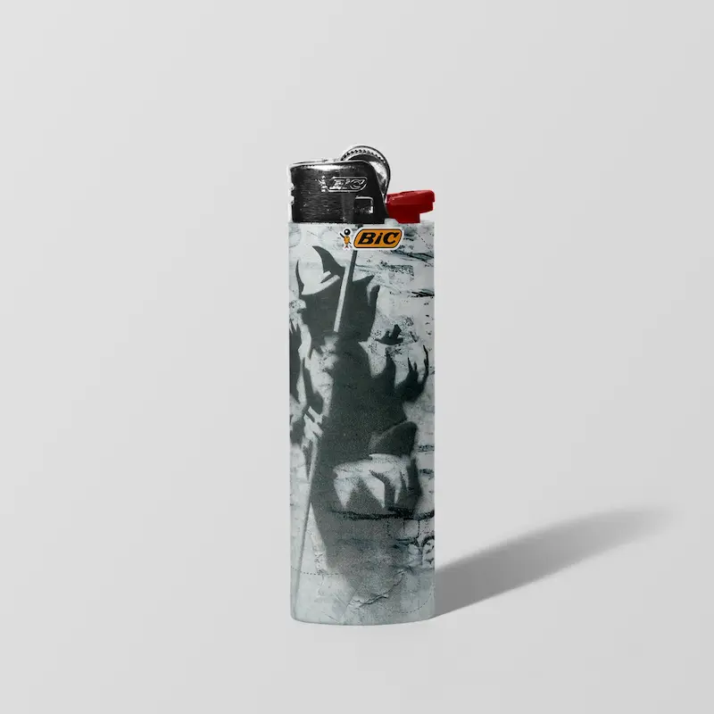 فندک BIC اورجینال سایز بزرگ طرح Linkin Park 01