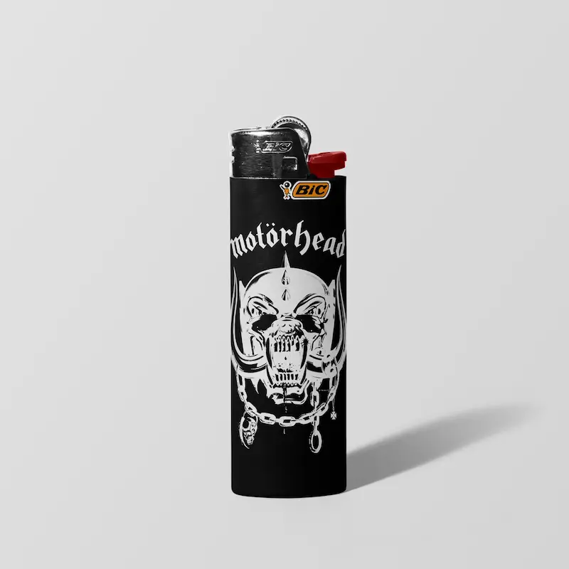 فندک BIC اورجینال سایز بزرگ طرح Motörhead 01