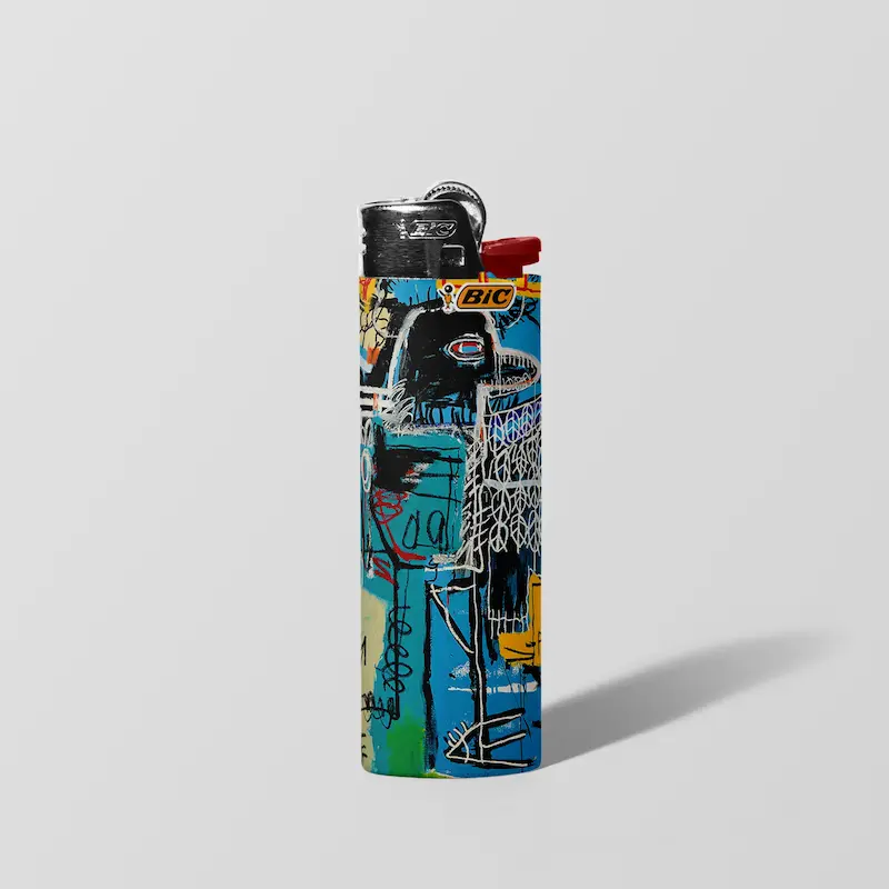 فندک BIC اورجینال سایز بزرگ طرح The Strokes 01