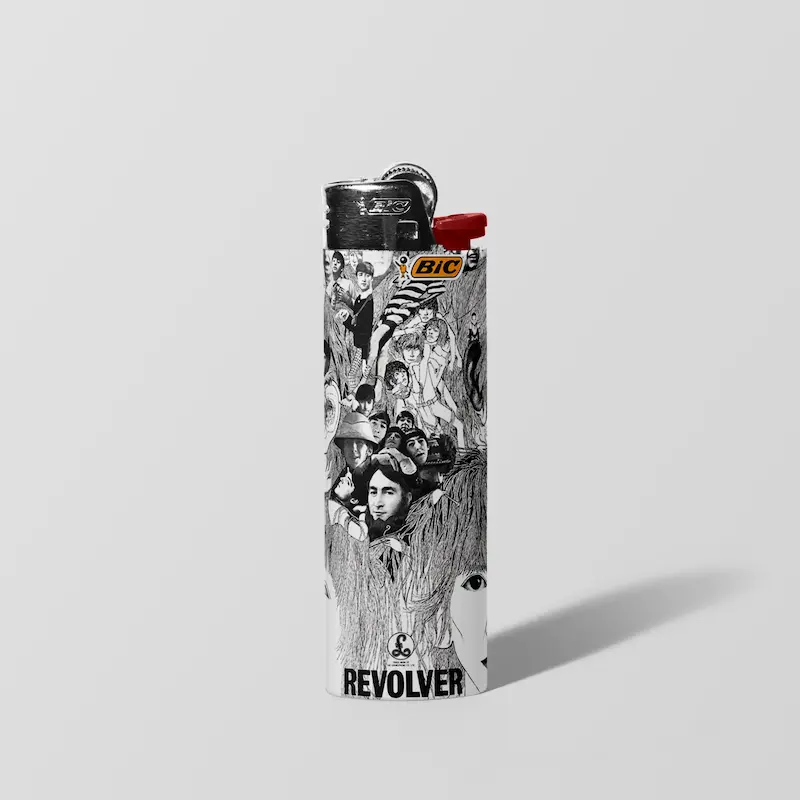 فندک BIC اورجینال سایز بزرگ طرح The Beatles 01