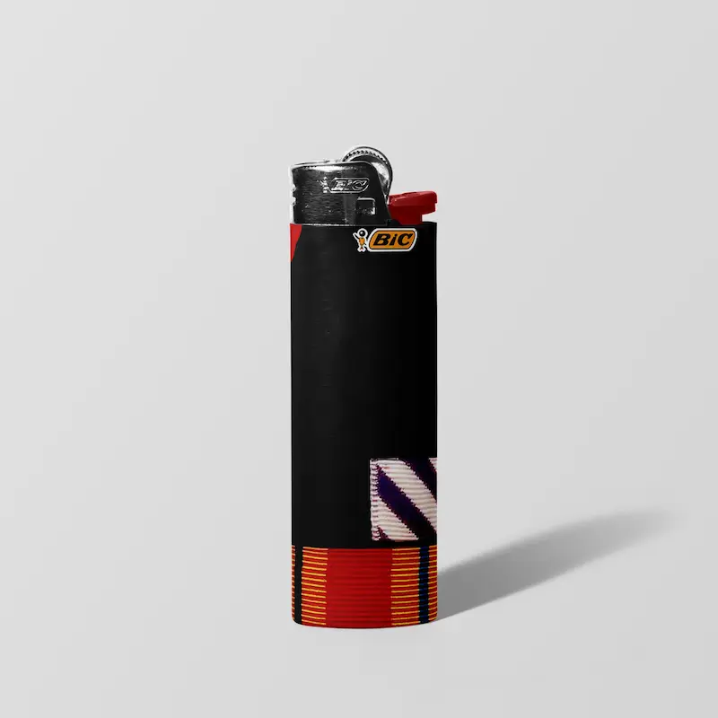 فندک BIC اورجینال سایز بزرگ طرح The Final Cut Pink Floyd 01