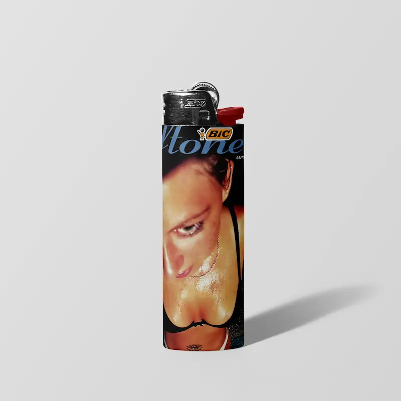 فندک BIC اورجینال سایز بزرگ طرح Deftones 01