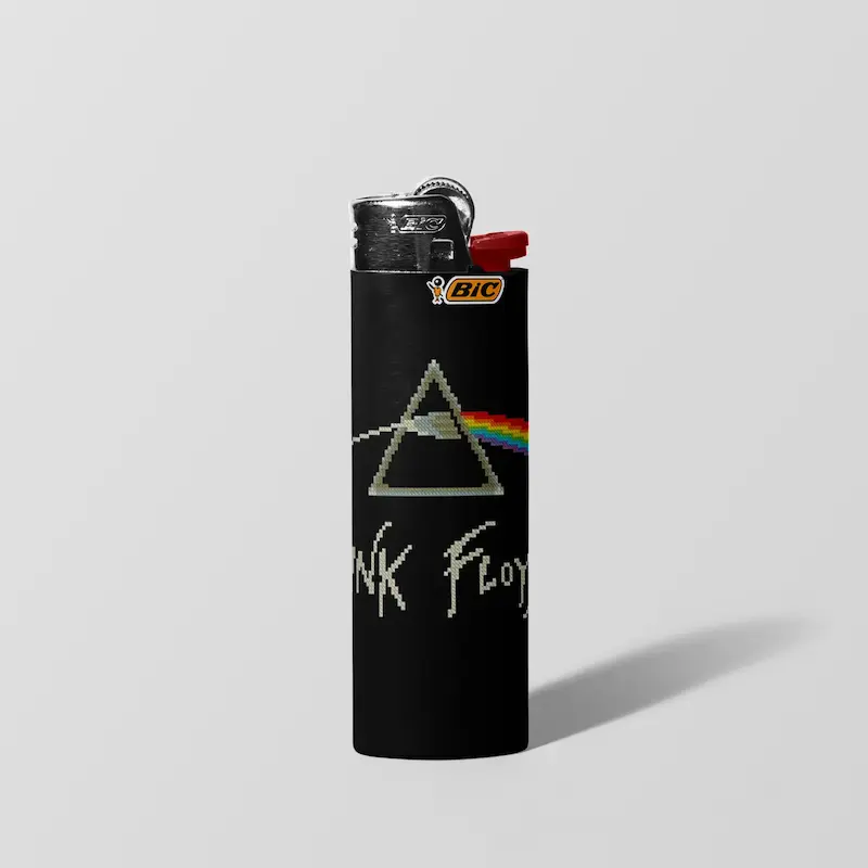 فندک BIC اورجینال سایز بزرگ طرح Pink Floyd 05
