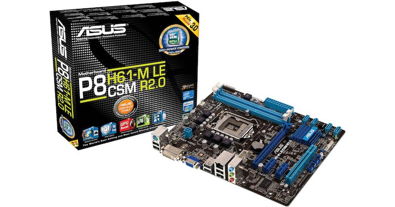 Motherboard Asus P8H61m