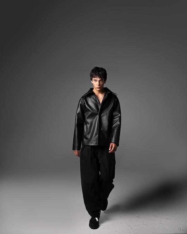 LEATHER COAT