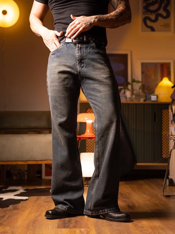 Vintage Blue Bootcut Denim