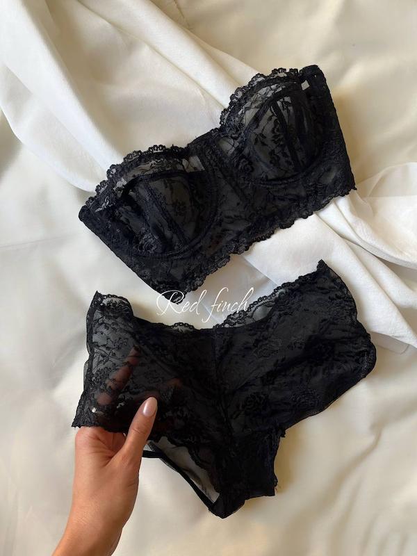 ست سوتین و شورت جنیفری از برند وایت