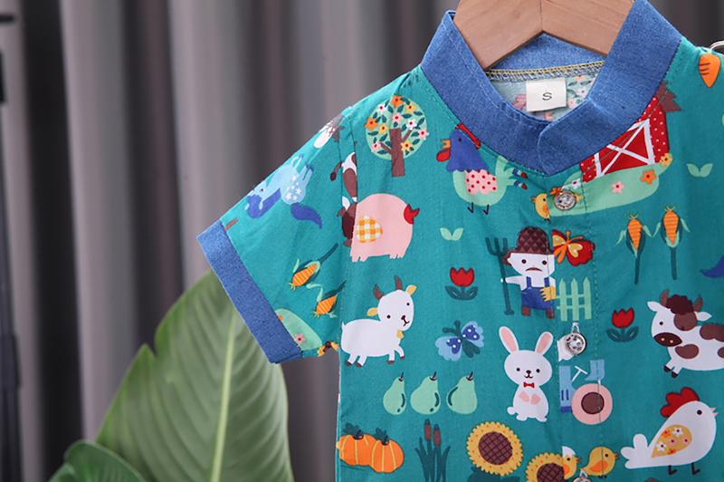 ست وارداتی بچگانه-پسرانه کد 3C051 از 1 تا 3 سال