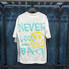 تیشرت طرح NEVER LOOK BACK