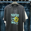تیشرت طرح NEVER LOOK BACK