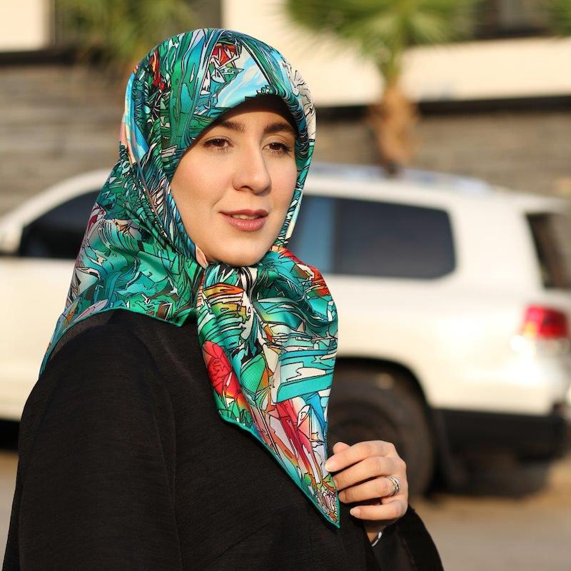 روسری ابريشم هرمس صخره‌