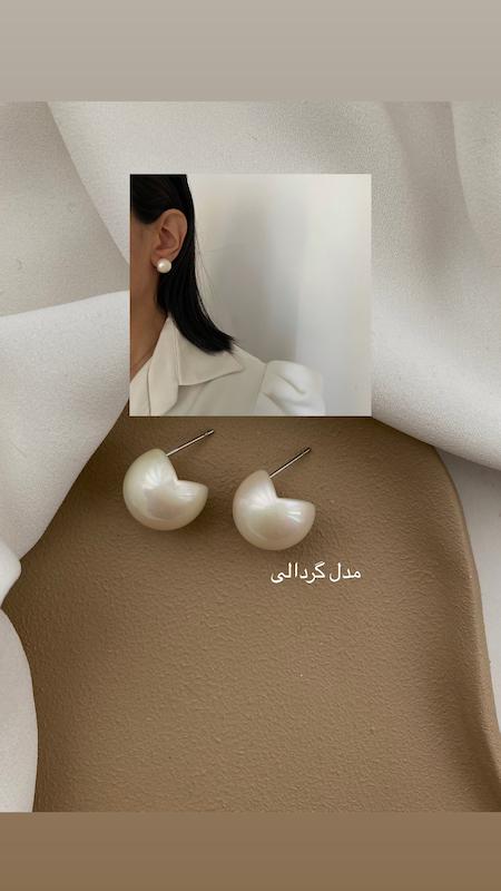 گوشواره های کاراملی