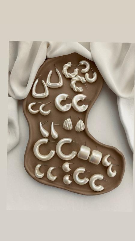 گوشواره های کاراملی