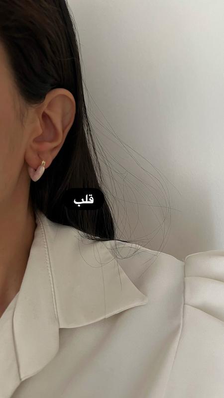 کالکشن گوشواره های صورتی