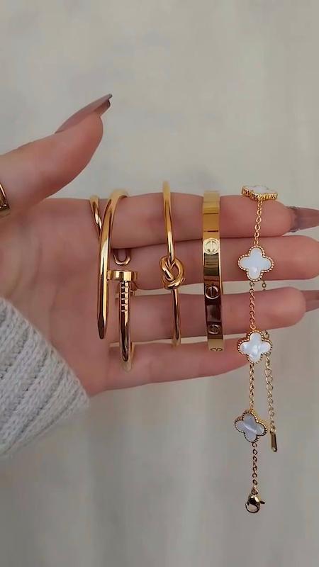 دستبندهای استیل شیک 