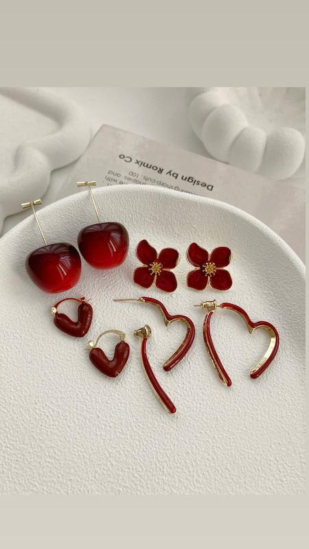 کالکشن گوشواره های چری 