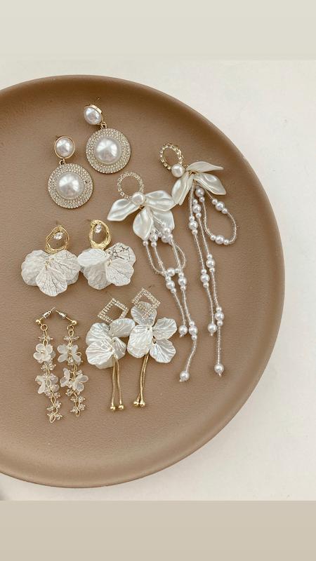 کالکشن گوشواره های آبشاری عروس 