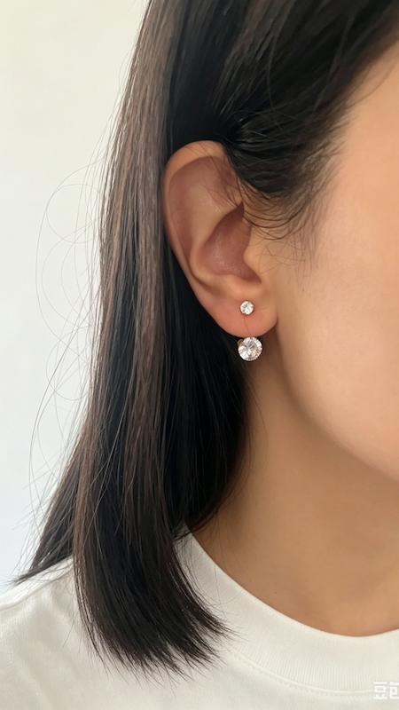 گوشواره ترندی الماس